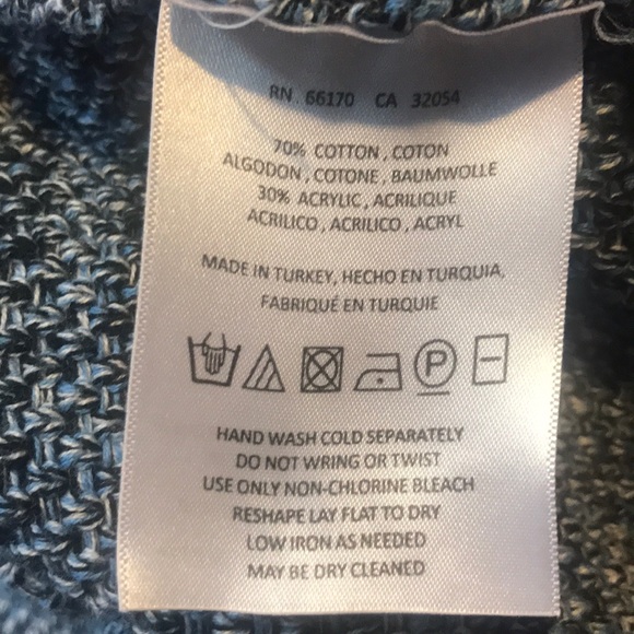 Holding Horses Blue Knit Fringe Sweater Dress - Picture 6 of 6